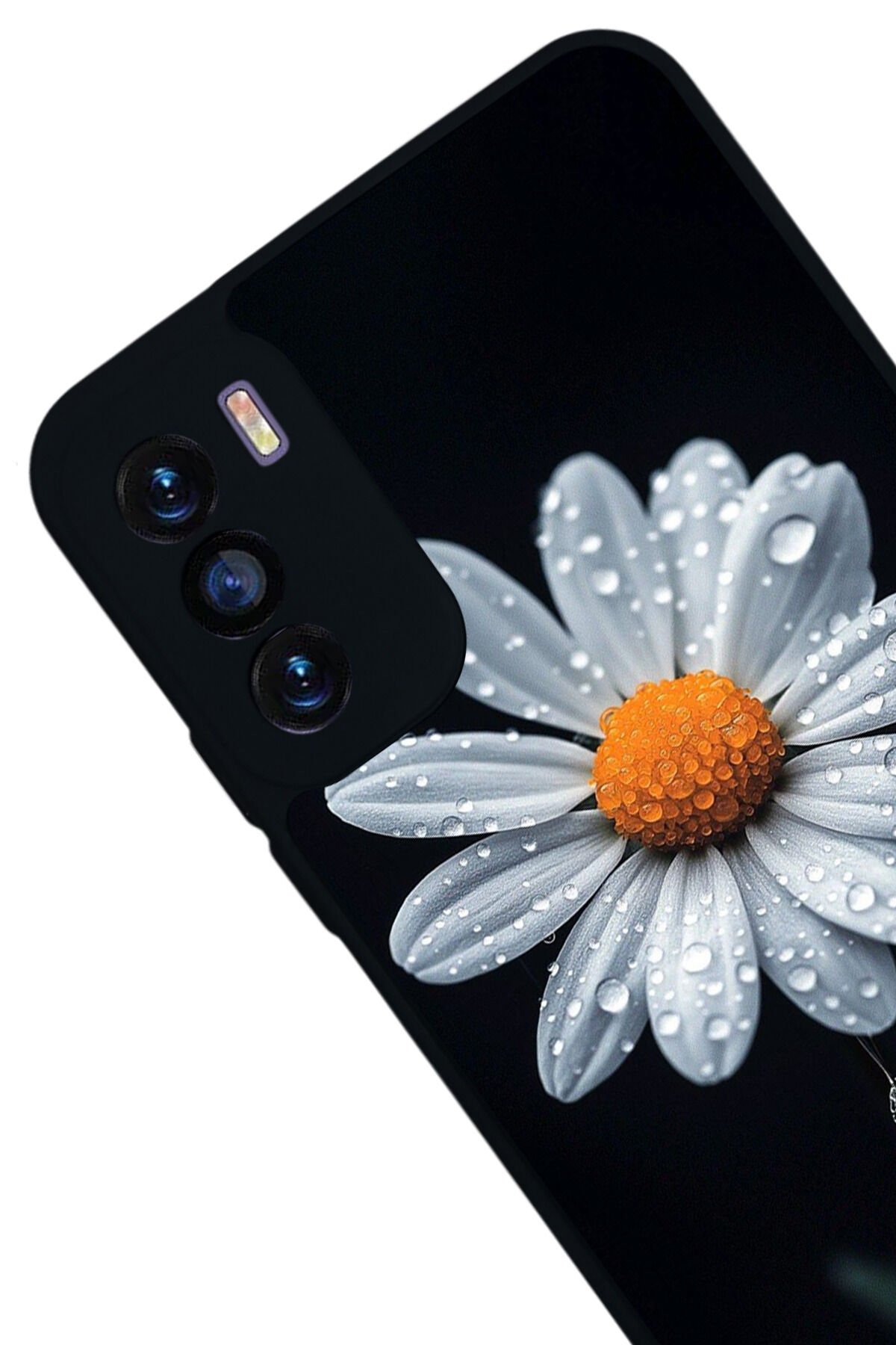 Reeder S19 Max Pro S Uyumlu Papatya Tasarımlı Glossy Premium Kılıf