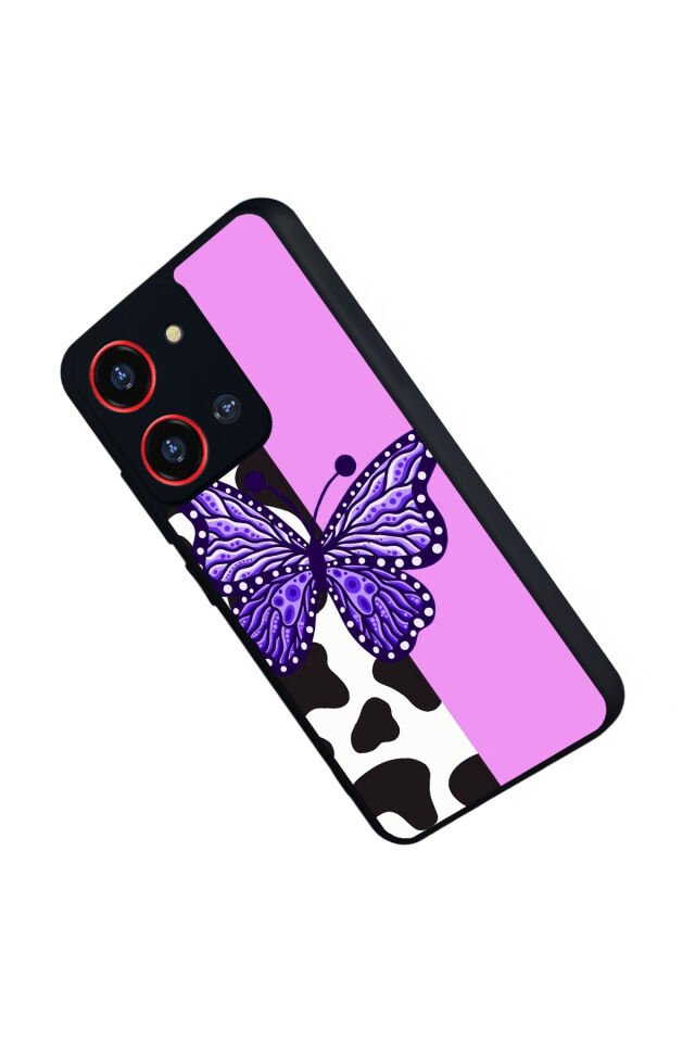 Reeder S19 Max Pro S ZOOM Uyumlu Kelebek Tasarımlı Glossy Premium Kılıf