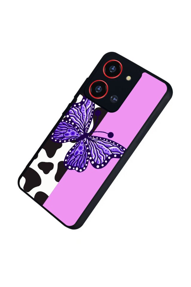 Reeder S19 Max Pro S ZOOM Uyumlu Kelebek Tasarımlı Glossy Premium Kılıf