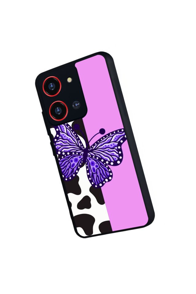 Reeder S19 Max Pro S ZOOM Uyumlu Kelebek Tasarımlı Glossy Premium Kılıf