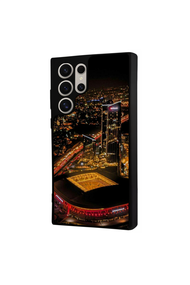 Samsung Galaxy S23 Ultra Uyumlu Aslan Tasarımlı Glossy Premium Kılıf