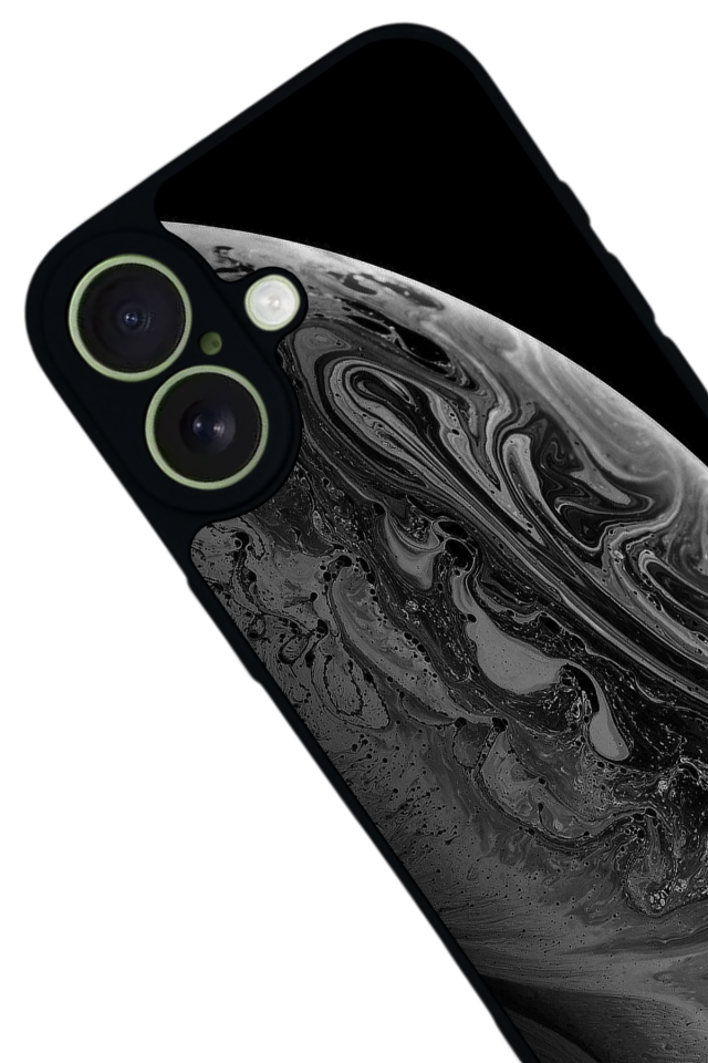 iPhone 17 Uyumlu Ay Tasarımlı Glossy Premium Kılıf