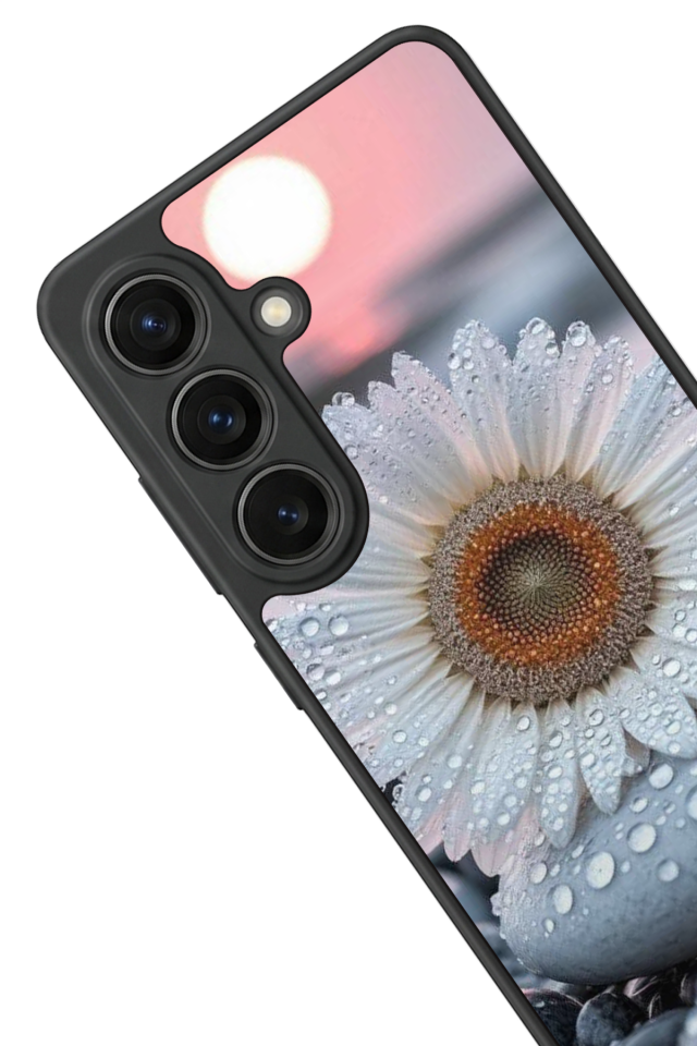 Samsung Galaxy S26 Uyumlu Cicek Tasarımlı Glossy Premium Kılıf