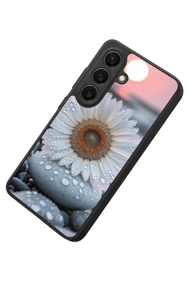 Samsung Galaxy S26 Uyumlu Cicek Tasarımlı Glossy Premium Kılıf