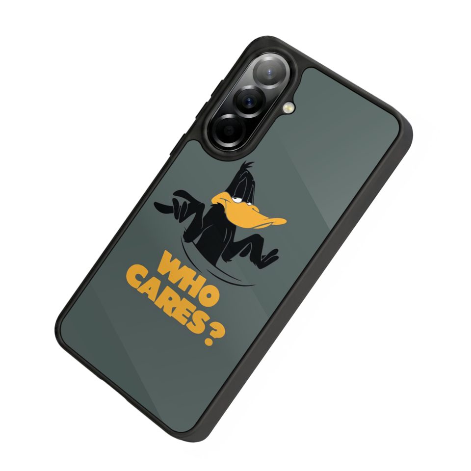 Samsung Galaxy A37 Uyumlu Daffy duck Tasarımlı Glossy Premium Kılıf