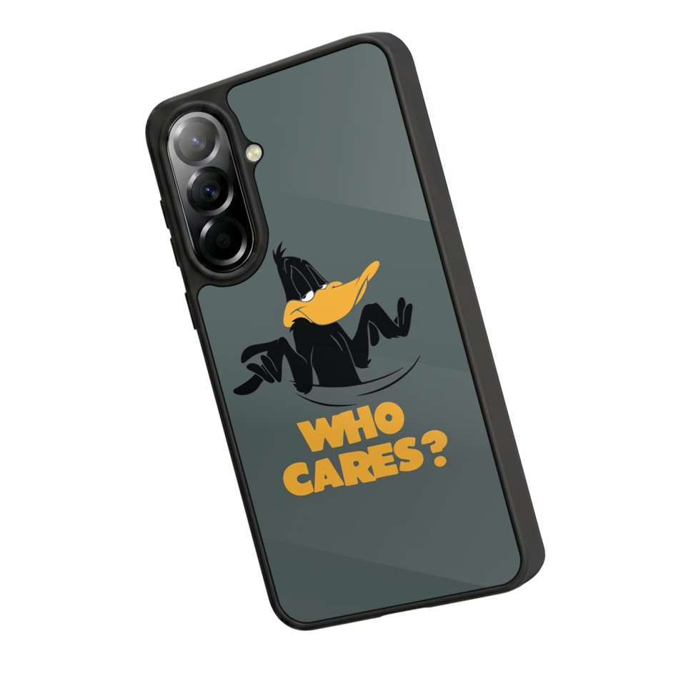 Samsung Galaxy A37 Uyumlu Daffy duck Tasarımlı Glossy Premium Kılıf