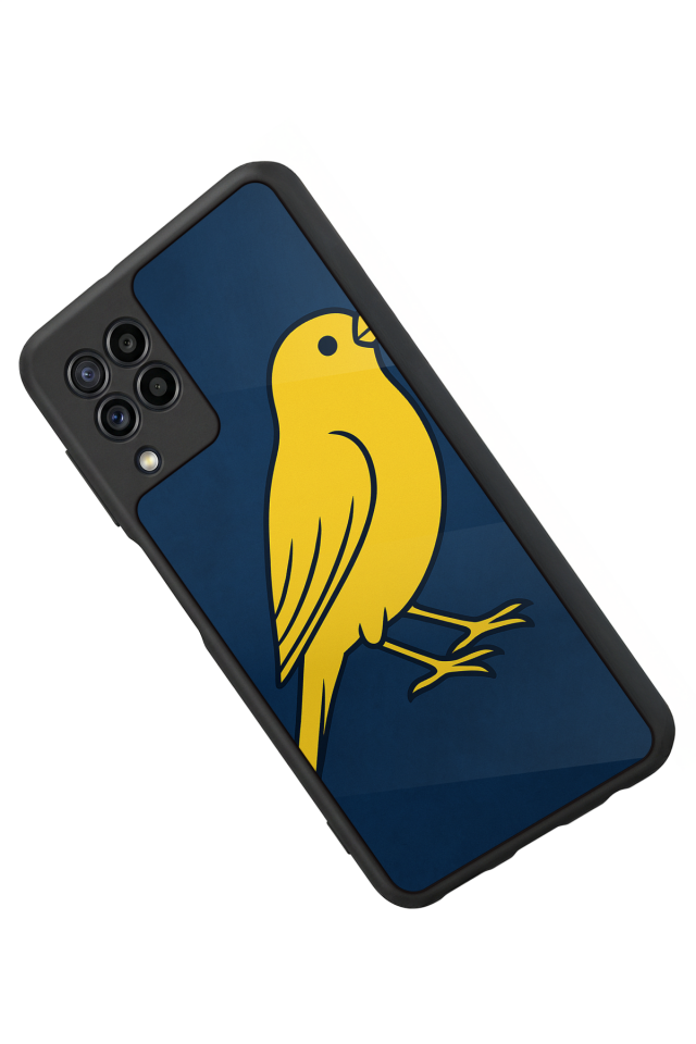 Samsung Galaxy M22 Uyumlu Fenerbahce Tasarımlı Glossy Premium Kılıf
