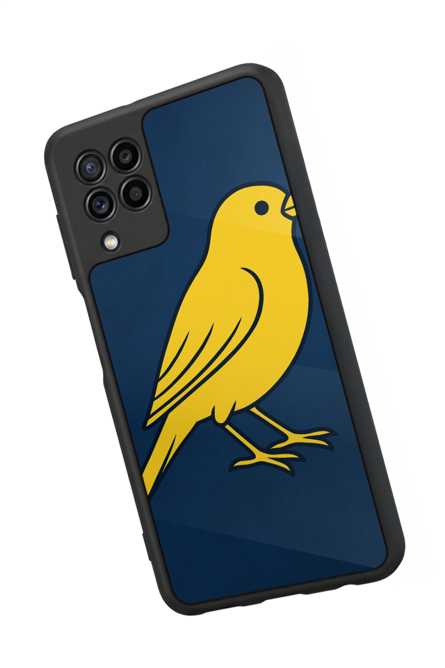 Samsung Galaxy M22 Uyumlu Fenerbahce Tasarımlı Glossy Premium Kılıf