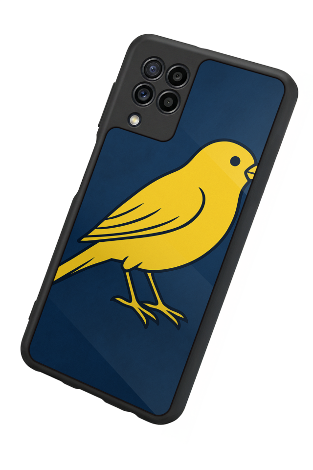 Samsung Galaxy M22 Uyumlu Fenerbahce Tasarımlı Glossy Premium Kılıf