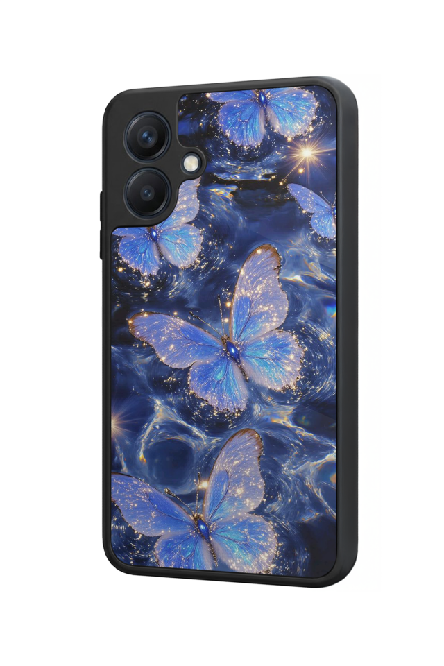 Samsung Galaxy A07 Uyumlu Kelebek Tasarımlı Glossy Premium Kılıf