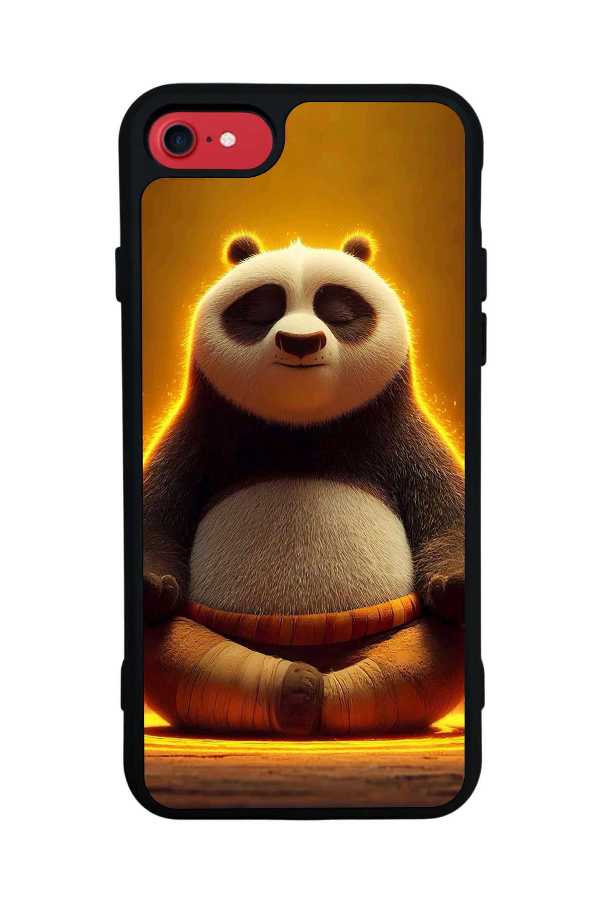 iPhone 7 Uyumlu Kung Fu Panda Tasarımlı Glossy Premium Kılıf