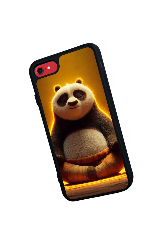 iPhone 7 Uyumlu Kung Fu Panda Tasarımlı Glossy Premium Kılıf