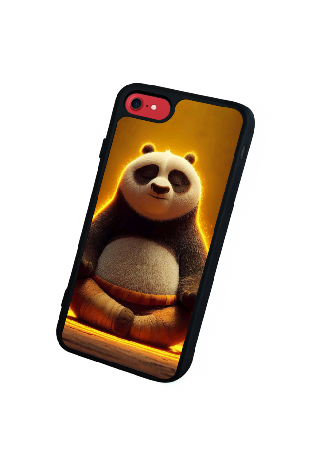 iPhone 7 Uyumlu Kung Fu Panda Tasarımlı Glossy Premium Kılıf
