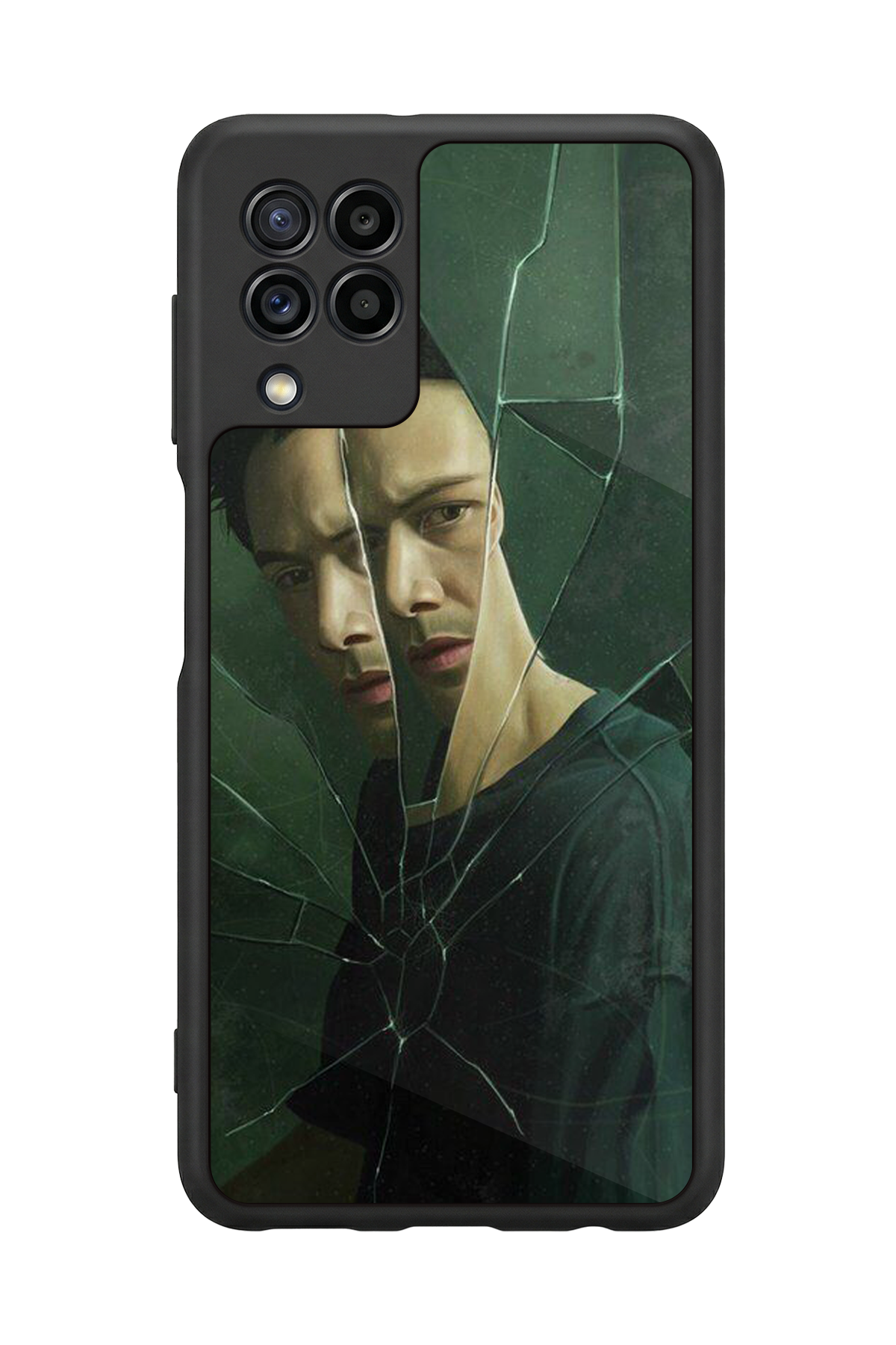 Samsung Galaxy M22 Uyumlu MatriSamsung Galaxy M22 Tasarımlı Glossy Premium Kılıf