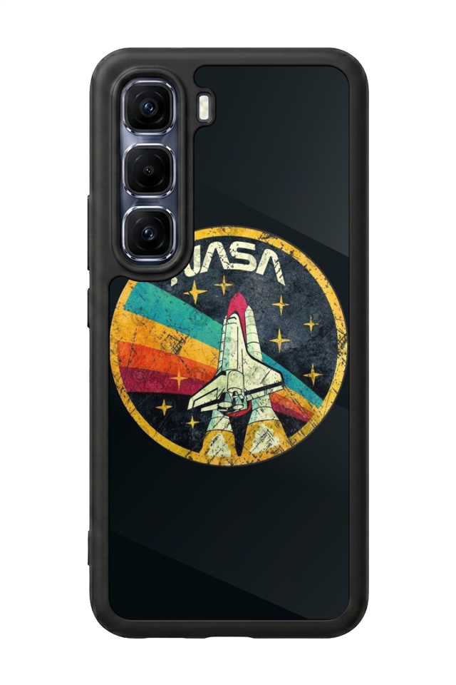 Infinix Hot 60 Pro Plus Uyumlu Nasa Tasarımlı Glossy Premium Kılıf