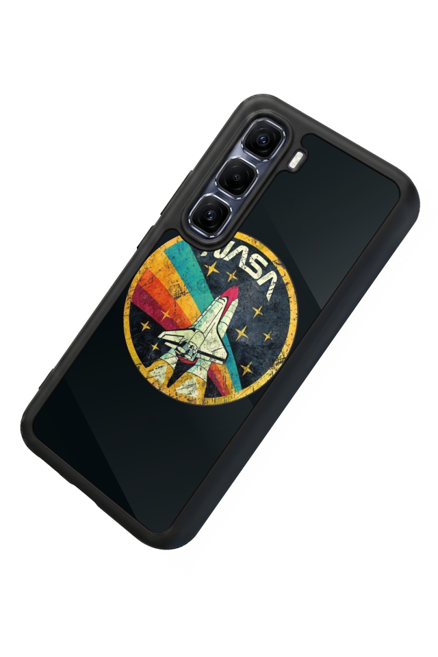 Infinix Hot 60 Pro Plus Uyumlu Nasa Tasarımlı Glossy Premium Kılıf