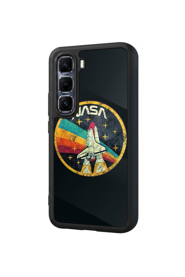 Infinix Hot 60 Pro Plus Uyumlu Nasa Tasarımlı Glossy Premium Kılıf