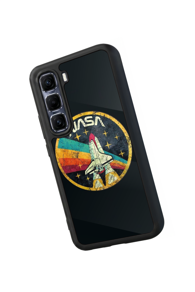 Infinix Hot 60 Pro Plus Uyumlu Nasa Tasarımlı Glossy Premium Kılıf