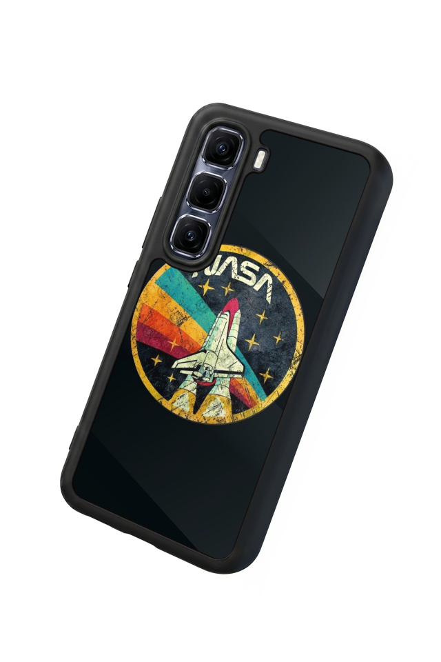 Infinix Hot 60 Pro Plus Uyumlu Nasa Tasarımlı Glossy Premium Kılıf