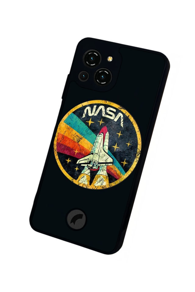 Reeder S23 Pro Max Uyumlu Nasa Tasarımlı Glossy Premium Kılıf