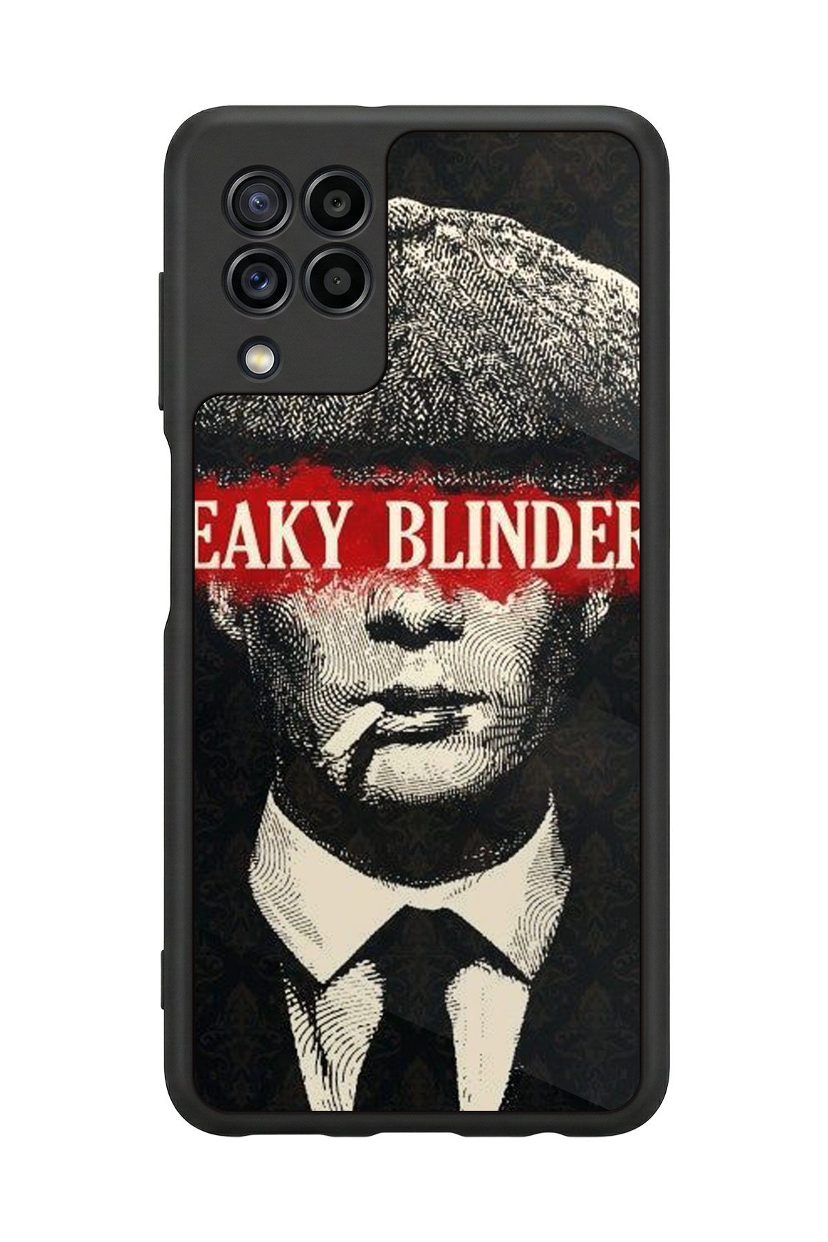 Samsung Galaxy M32 Uyumlu Peaky Blinders Tasarımlı Glossy Premium Kılıf