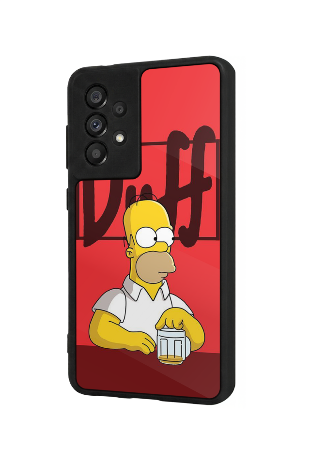 Samsung Galaxy A73 Uyumlu The Simpsons Tasarımlı Glossy Premium Kılıf