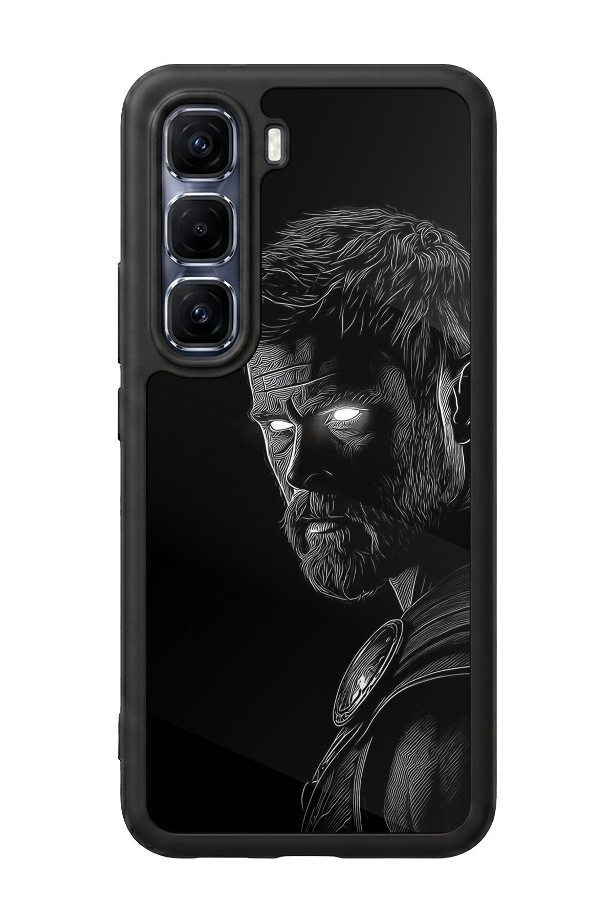 Infinix Hot 60 Pro Plus Uyumlu Thor Tasarımlı Glossy Premium Kılıf