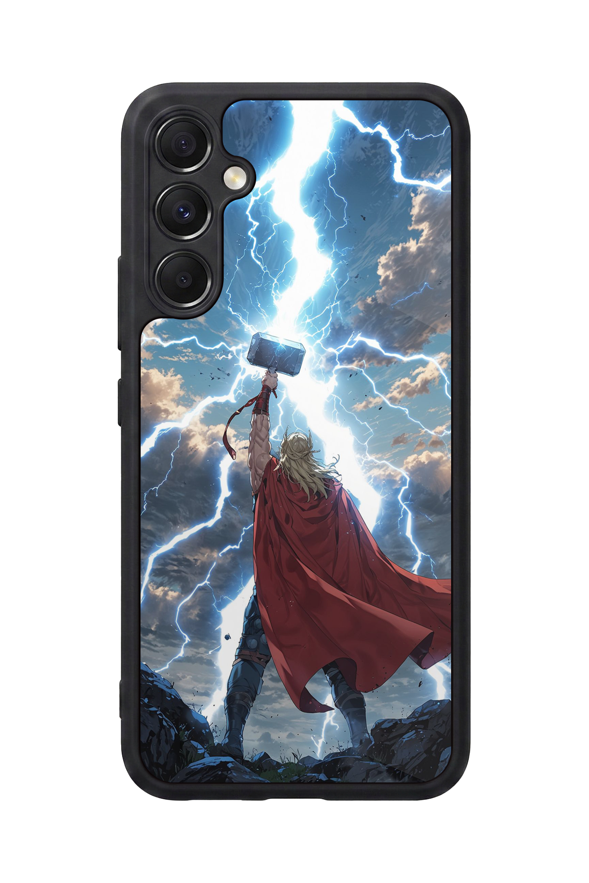 Samsung Galaxy A34 Uyumlu Thor Tasarımlı Glossy Premium Kılıf