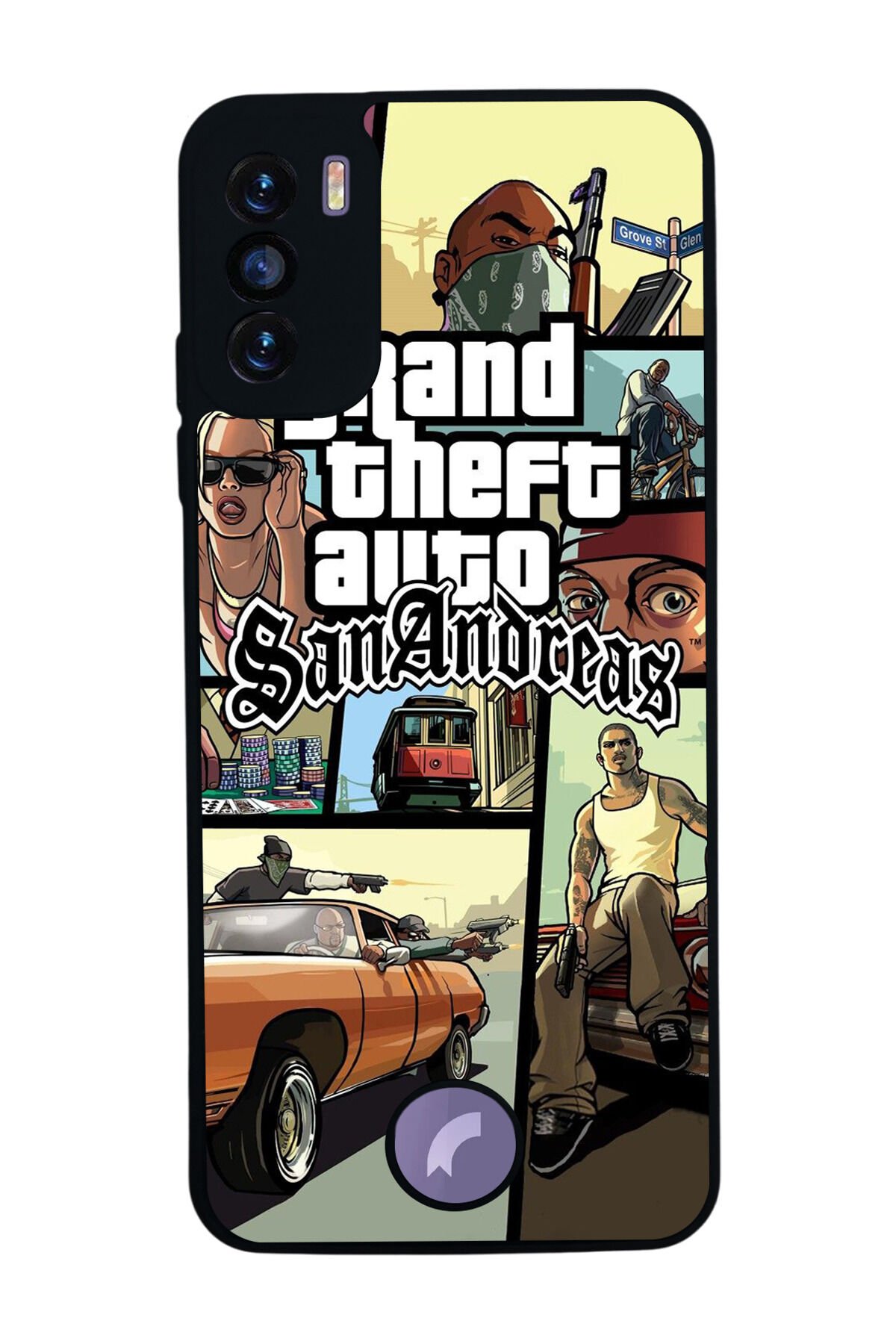 Reeder S19 Max Pro S Uyumlu GTA Tasarımlı Glossy Premium Kılıf