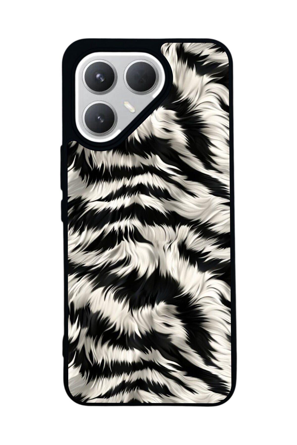 Tecno Pova 7 Pro Mat Uyumlu Siyah Kılıf – Yumuşak Silikon, Koruyucu, Şok Emici Kapak