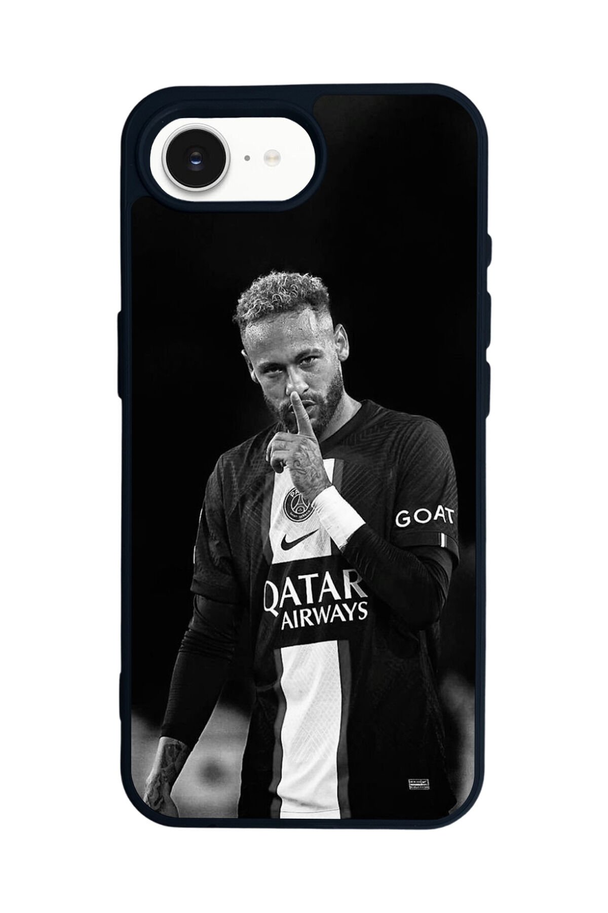 iPhone 16E Uyumlu Neymar Tasarımlı Glossy Premium Kılıf