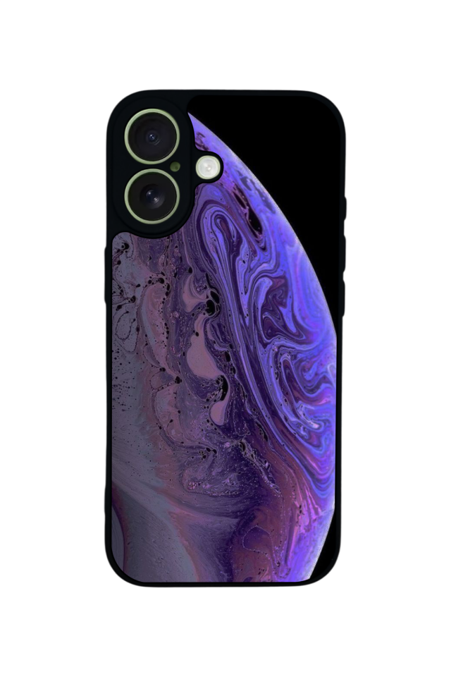 iPhone 17 Uyumlu Ay Tasarımlı Glossy Premium Kılıf