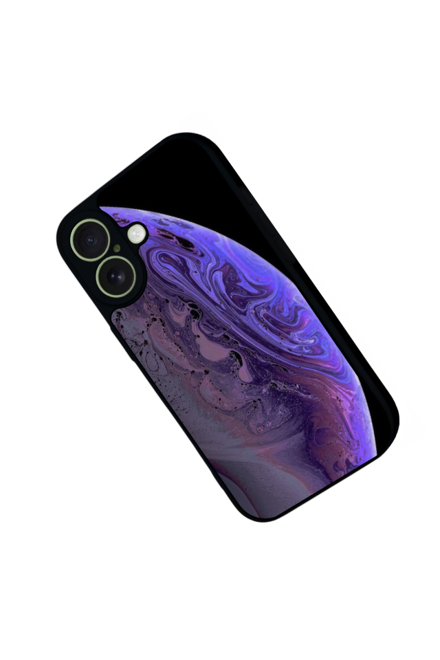 iPhone 17 Uyumlu Ay Tasarımlı Glossy Premium Kılıf