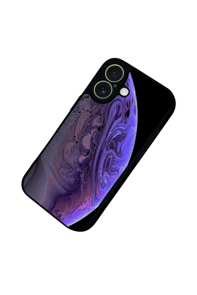 iPhone 17 Uyumlu Ay Tasarımlı Glossy Premium Kılıf