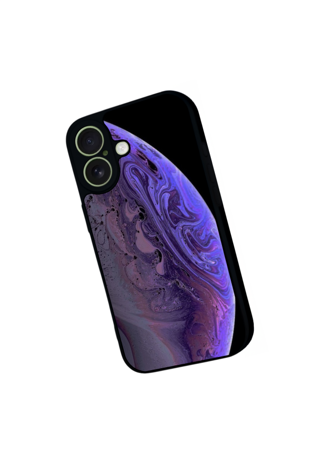 iPhone 17 Uyumlu Ay Tasarımlı Glossy Premium Kılıf