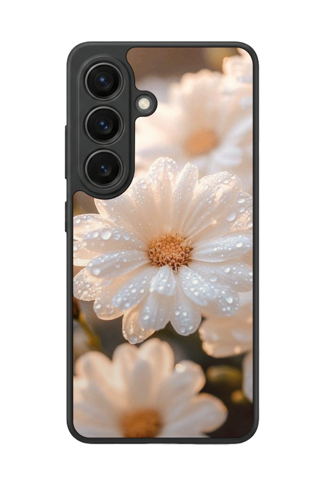 Samsung Galaxy S26 Uyumlu Cicek Tasarımlı Glossy Premium Kılıf