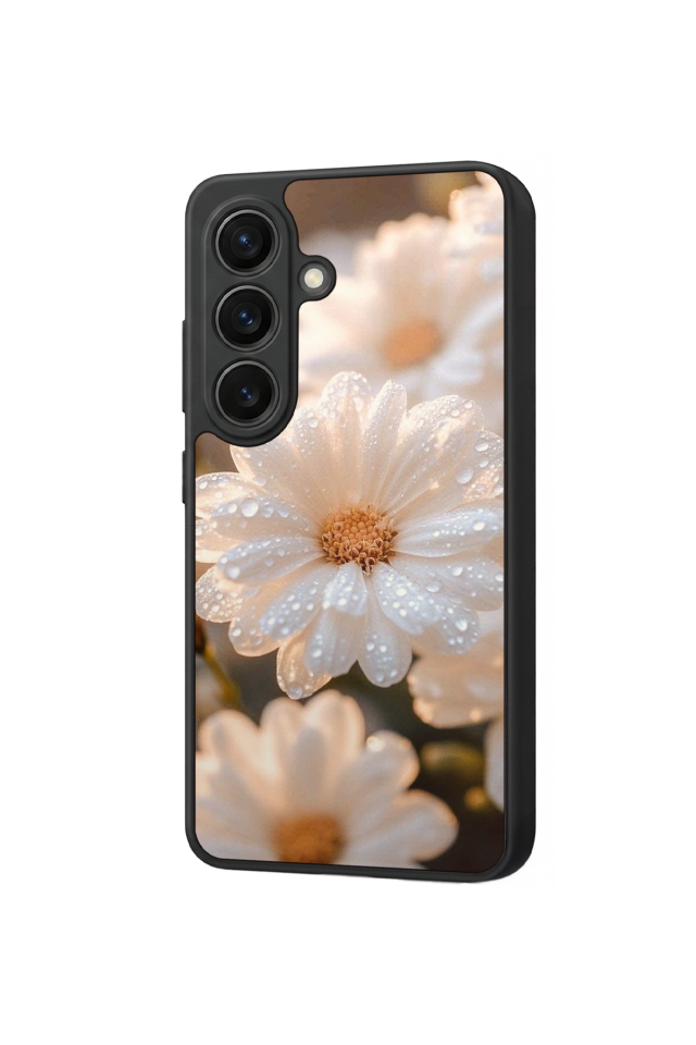 Samsung Galaxy S26 Uyumlu Cicek Tasarımlı Glossy Premium Kılıf