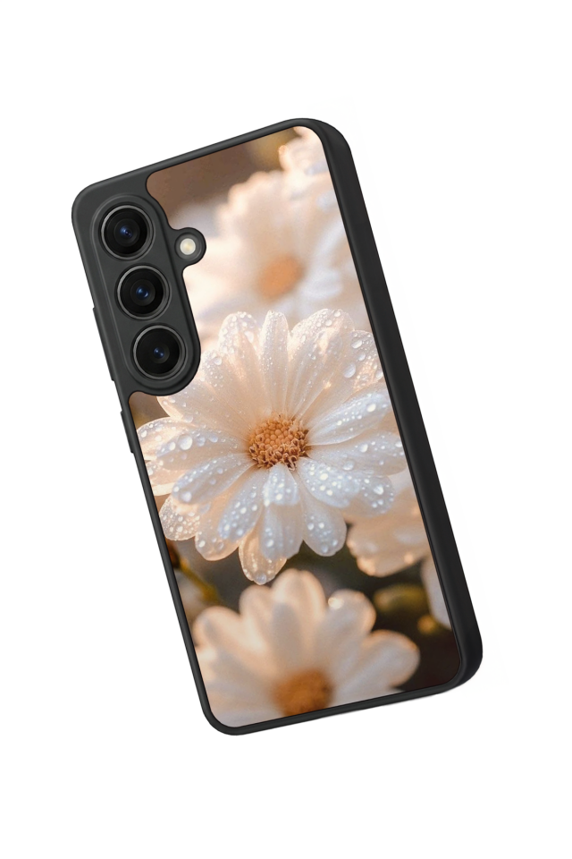 Samsung Galaxy S26 Uyumlu Cicek Tasarımlı Glossy Premium Kılıf