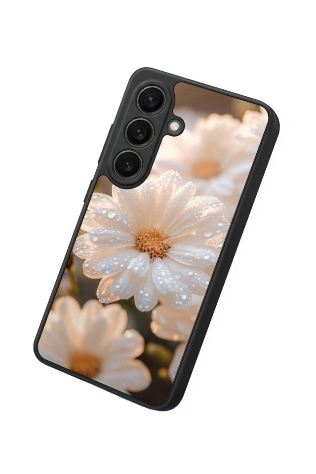 Samsung Galaxy S26 Uyumlu Cicek Tasarımlı Glossy Premium Kılıf