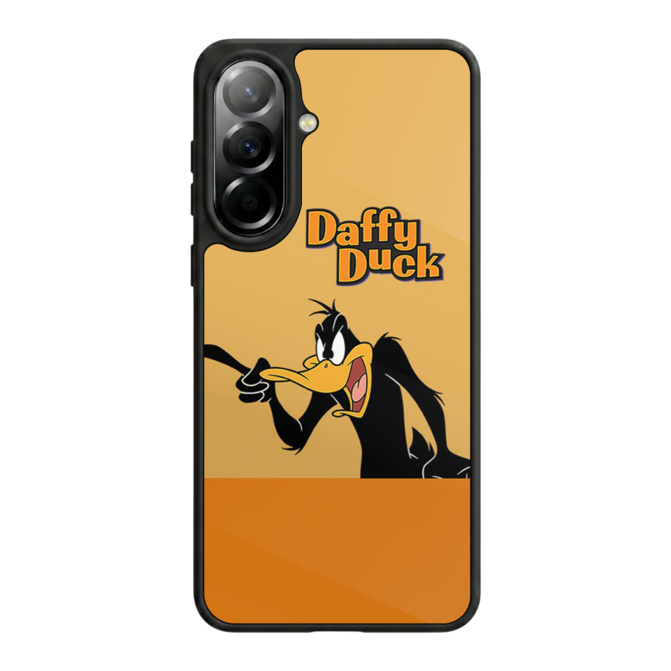 Samsung Galaxy A37 Uyumlu Daffy duck Tasarımlı Glossy Premium Kılıf