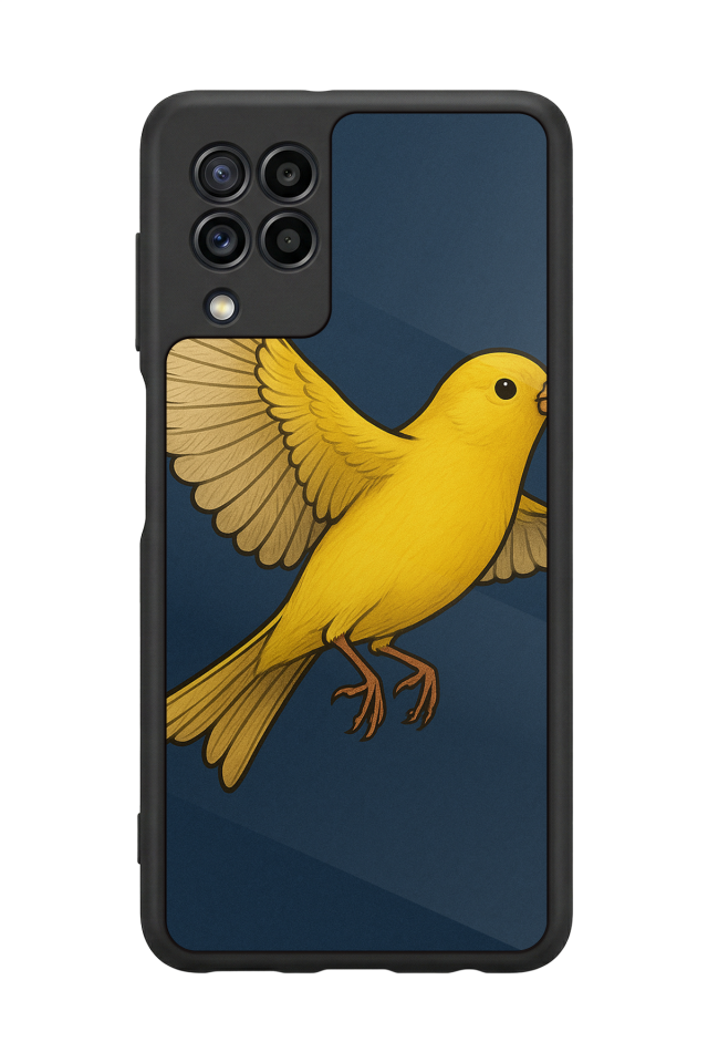Samsung Galaxy M22 Uyumlu Fenerbahce Tasarımlı Glossy Premium Kılıf