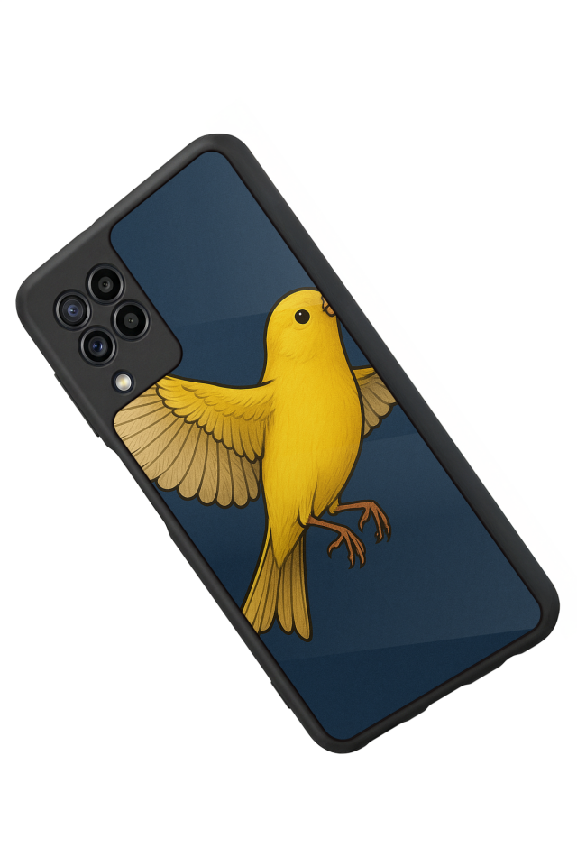 Samsung Galaxy M22 Uyumlu Fenerbahce Tasarımlı Glossy Premium Kılıf
