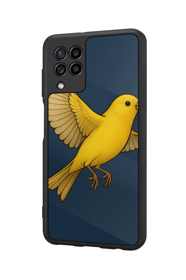 Samsung Galaxy M22 Uyumlu Fenerbahce Tasarımlı Glossy Premium Kılıf