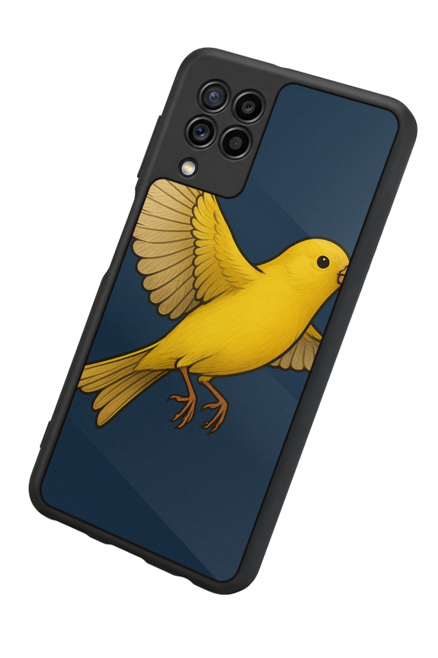 Samsung Galaxy M22 Uyumlu Fenerbahce Tasarımlı Glossy Premium Kılıf