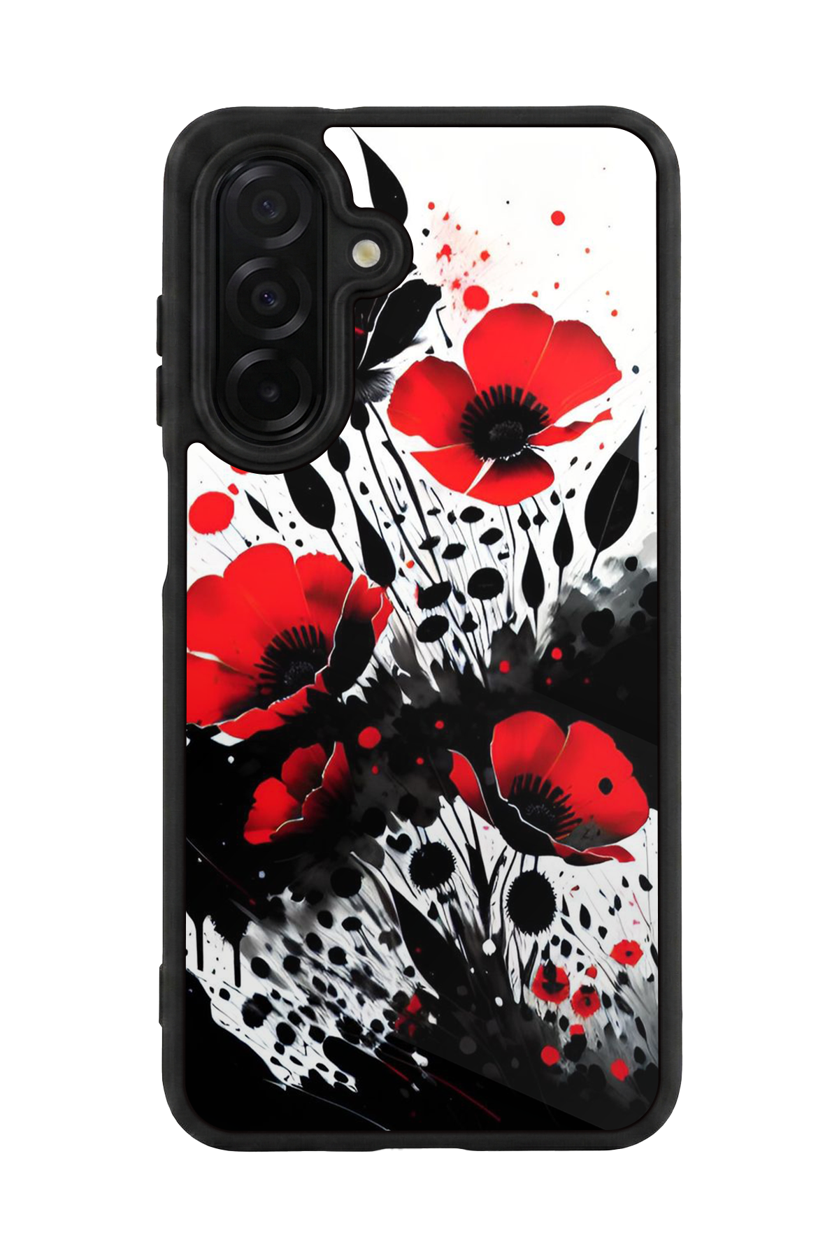 Samsung Galaxy A56 Uyumlu Floral Tasarımlı Glossy Premium Kılıf