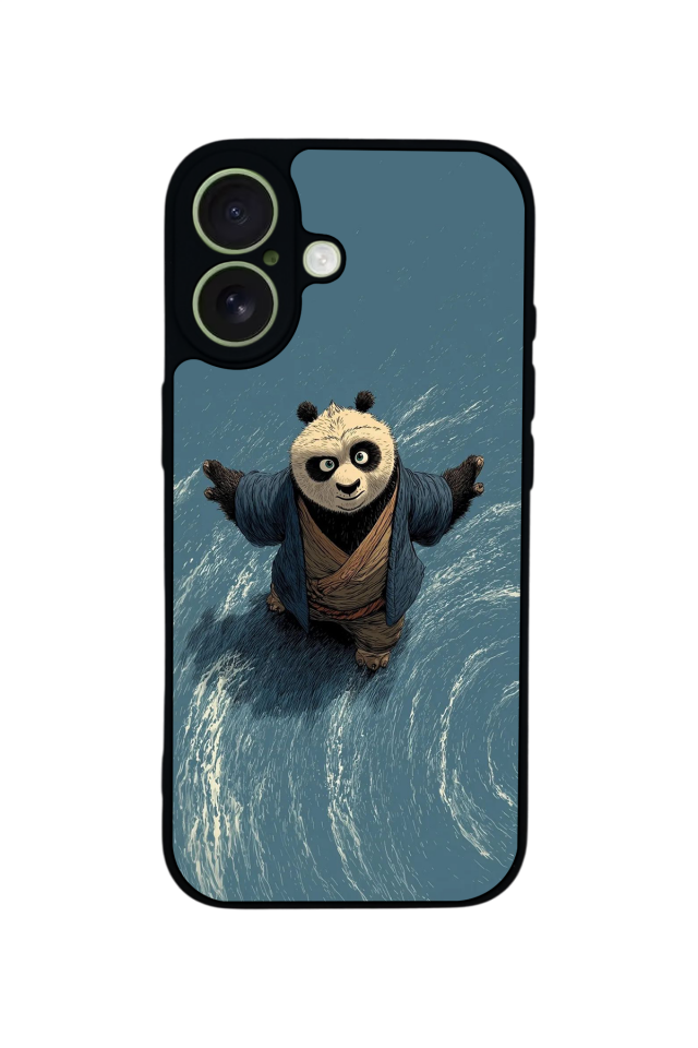 iPhone 17 Uyumlu Kung Fu Panda Tasarımlı Glossy Premium Kılıf