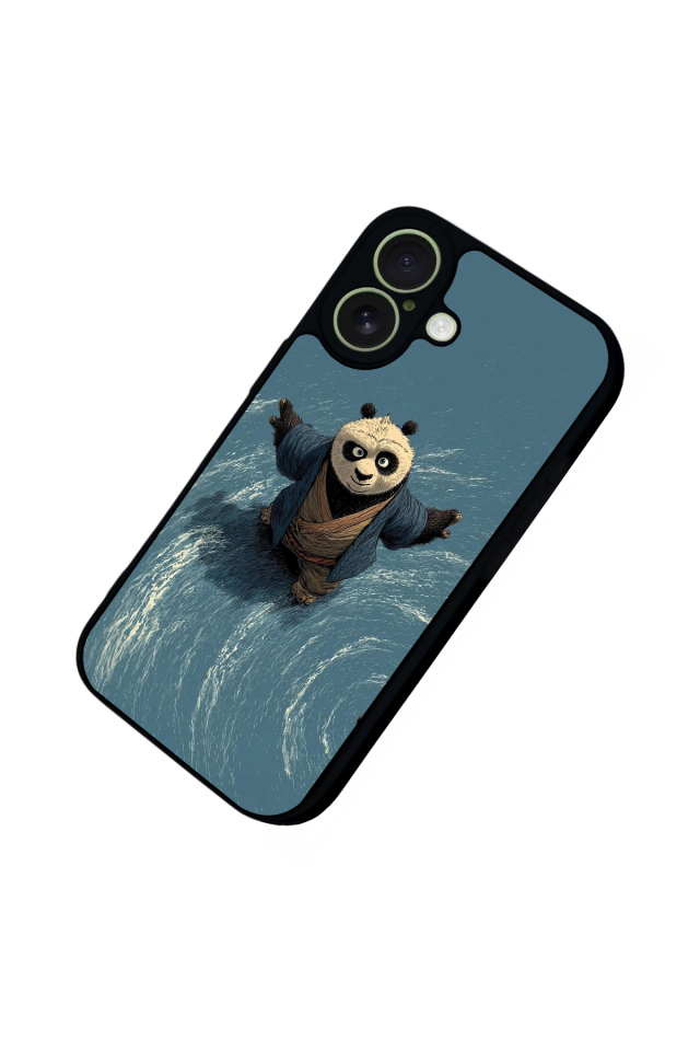 iPhone 17 Uyumlu Kung Fu Panda Tasarımlı Glossy Premium Kılıf