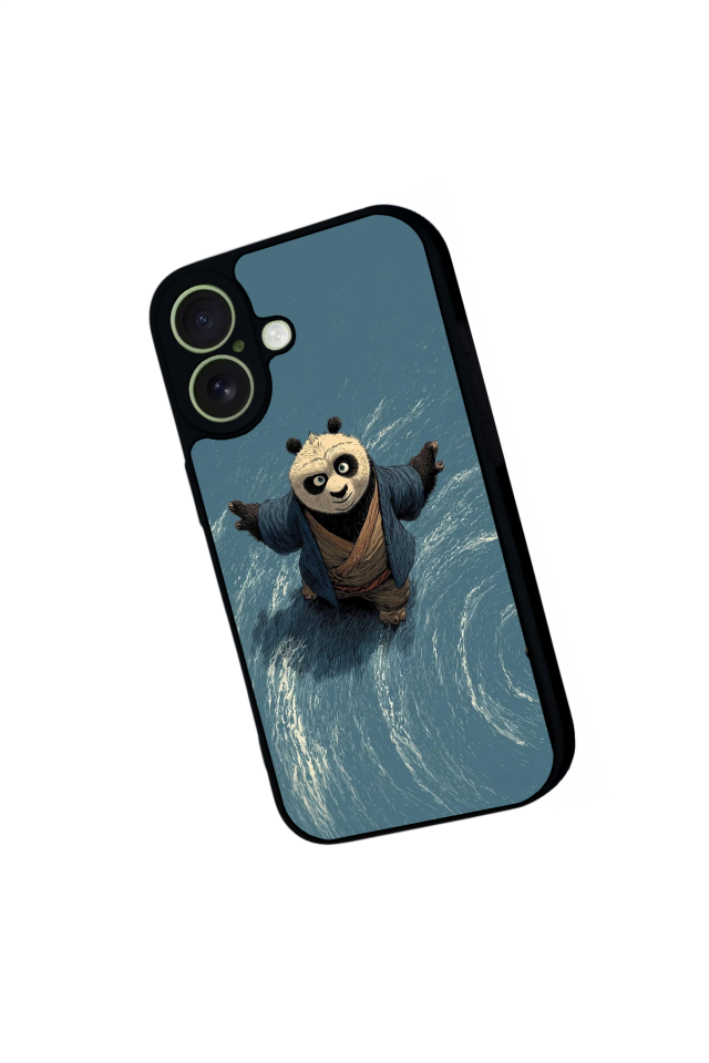 iPhone 17 Uyumlu Kung Fu Panda Tasarımlı Glossy Premium Kılıf