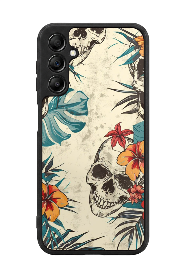 Samsung Galaxy A14 Uyumlu KuruKafa Tasarımlı Glossy Premium Kılıf