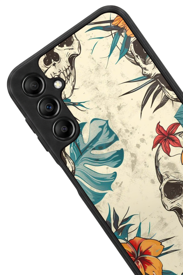 Samsung Galaxy A14 Uyumlu KuruKafa Tasarımlı Glossy Premium Kılıf